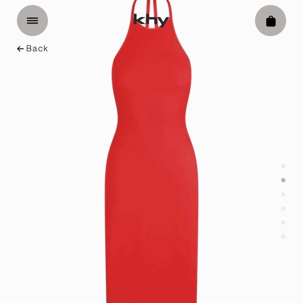 KHY Scarlet Backless Dress